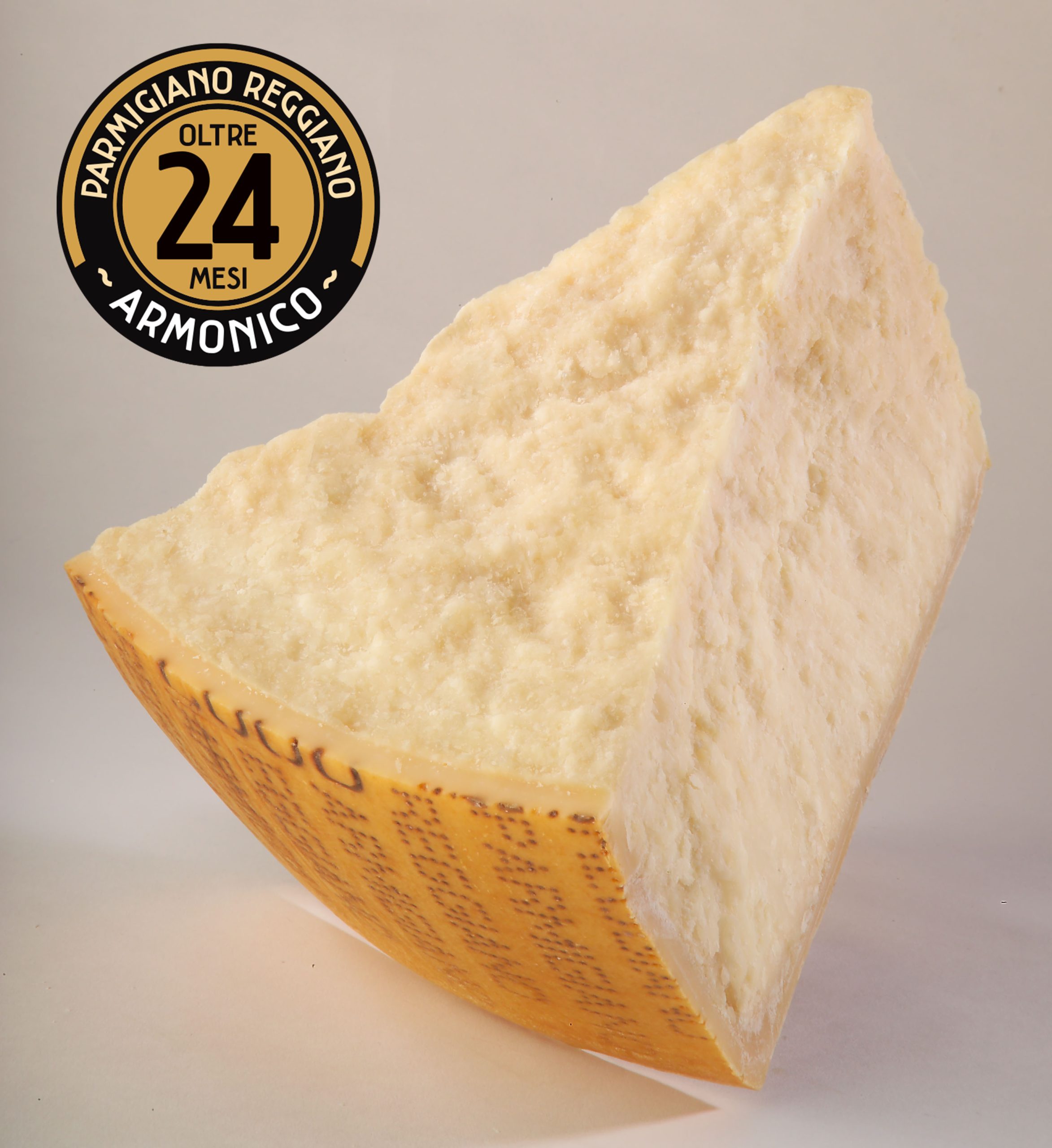 thumbnail image 2 of Frank And Sal Parmigiano Reggiano 24 Month Aged - 1.25 Pound Wheel Of Italian Cheese 2 of 10