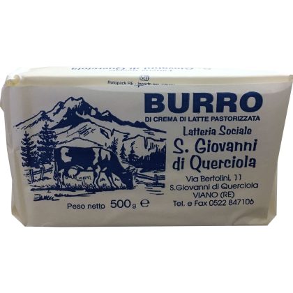 Burro di Crema di Latte Pastorizzata